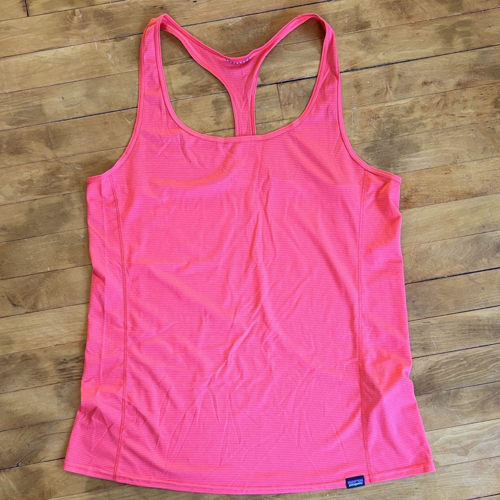 Women's Patagonia Worn Wear capilene racer back tank